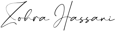 signature zohra hassani shop